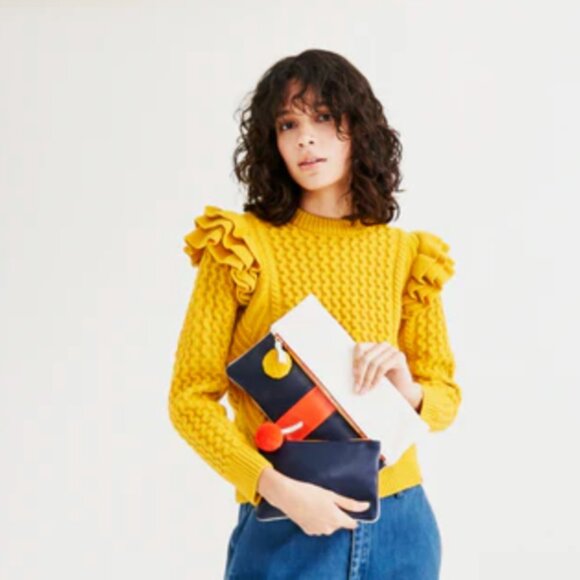 Rare Find Demylee x Clare V. Sweater XS - S - Picture 1 of 6